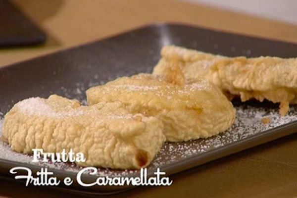 Frutta fritta e caramellata - I men di Benedetta