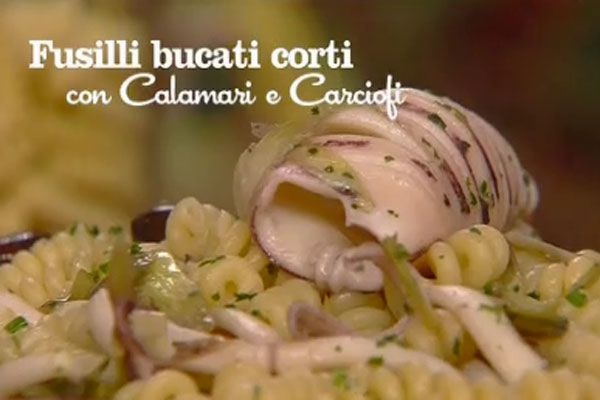 Fusilli calamari e carciofi - I men di Benedetta