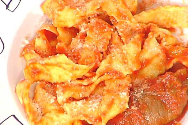 Fusilli al sugo di involtini- Anna Moroni