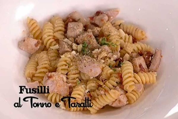 Fusilli al tonno e taralli - I men di Benedetta