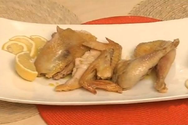 Gallina con limone in crosta di sale - cotto e mangiato