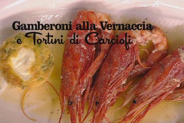 Gamberi alla vernaccia - I men di Benedetta