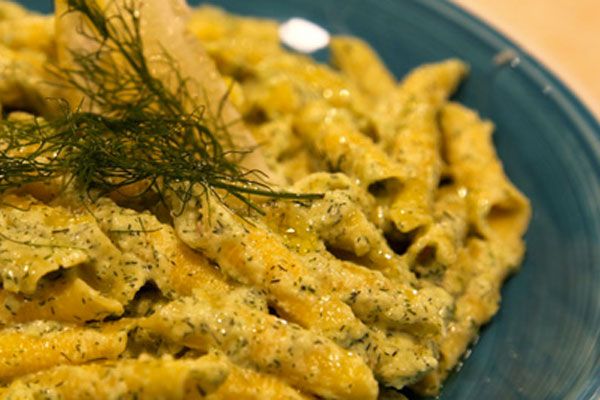 Garganelli al pesto di limone - Alessandro Borghese