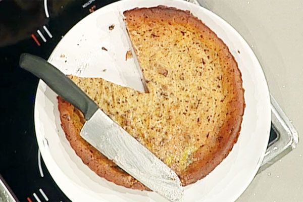 Gateau di ricotta al cioccolato