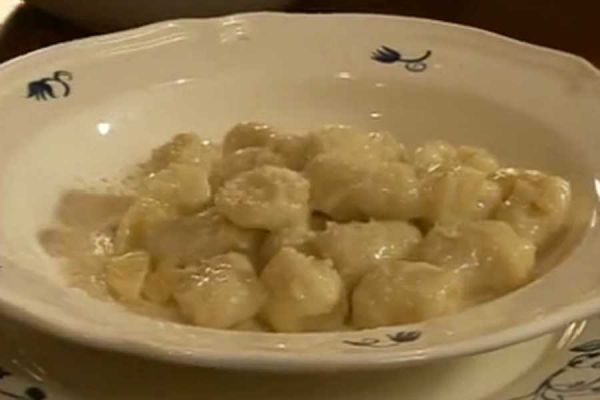 Gnocchi alla bava - cotto e mangiato