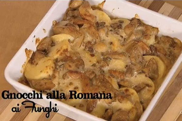 Gnocchi alla romana ai funghi - I men di Benedetta