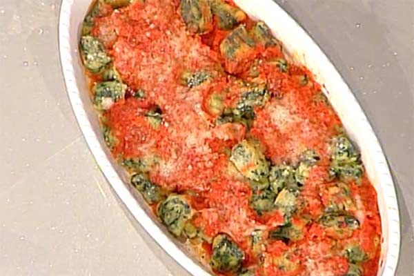 Ricetta Gnocchi di spinaci al forno - Anna Moroni Gnocchi di spinaci al forno - Anna Moroni