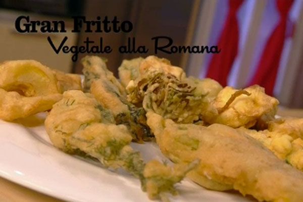 Gran fritto vegetale alla romana - I menù di Benedetta