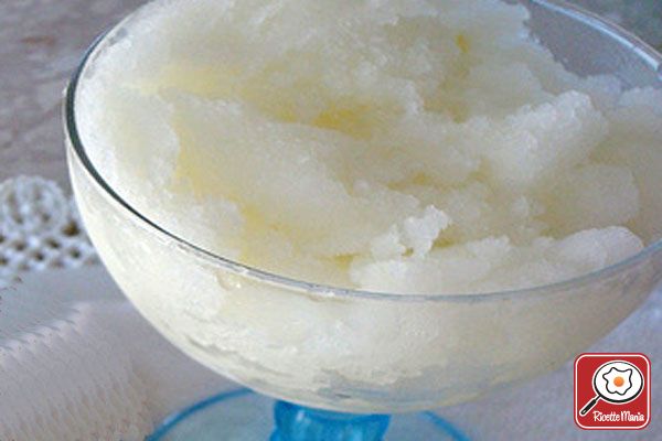 Granita siciliana al limone