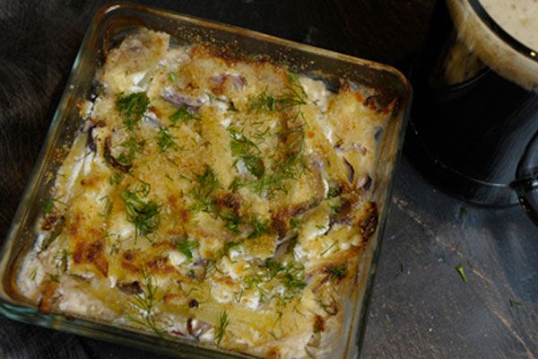 Ricetta Gratin di aringhe - Alessandro Borghese Gratin di aringhe - Alessandro Borghese
