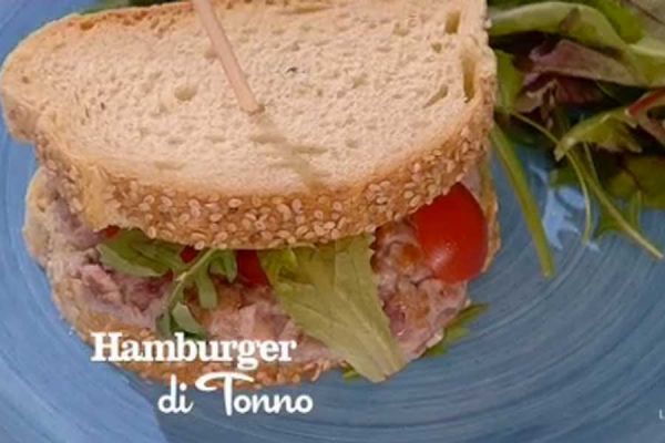 Hamburger di tonno - I menù di Benedetta