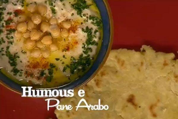 Hummus e pane arabo - I menù di Benedetta