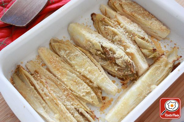 Ricetta Indivia belga gratinata Indivia belga gratinata