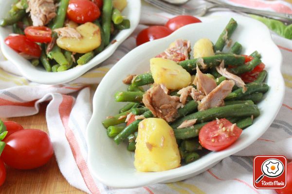 Insalata di patate e fagiolini