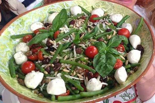 Insalata di farro pesto e pomodorini - Luisanna Messeri