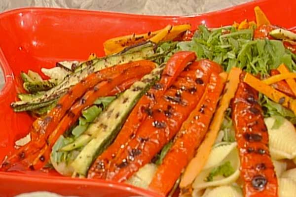 Insalata di pasta con verdure alla griglia - Sorelle Landra