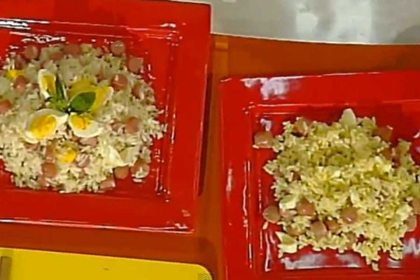 Insalata di riso senape e wurtel - Antonella Clerici