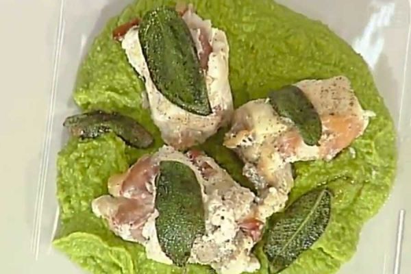 Involtini di coda di rospo e prosciutto - Antonella Clerici