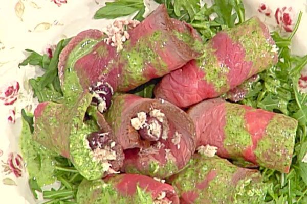 Involtini di roast beef - Antonella Clerici