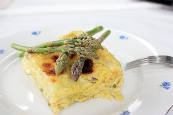 Lasagne agli asparagi - Antonella Clerici