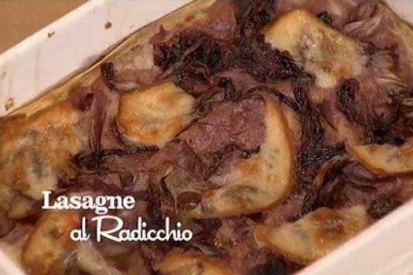 Lasagne al radicchio - I men di Benedetta