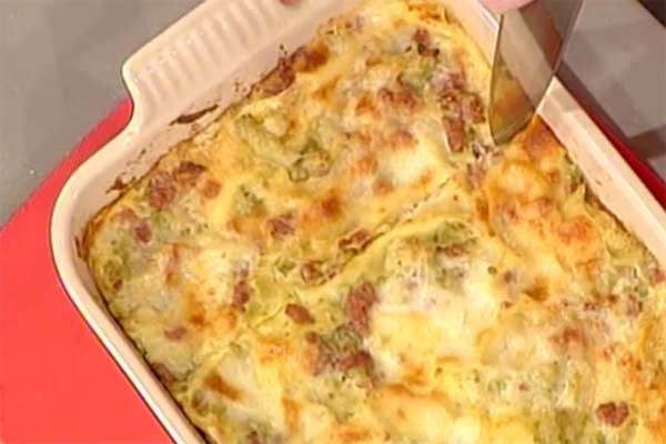 Lasagna con i broccoli - Luisanna Messeri