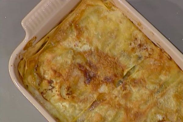 Lasagna con i carciofi - Anna Moroni