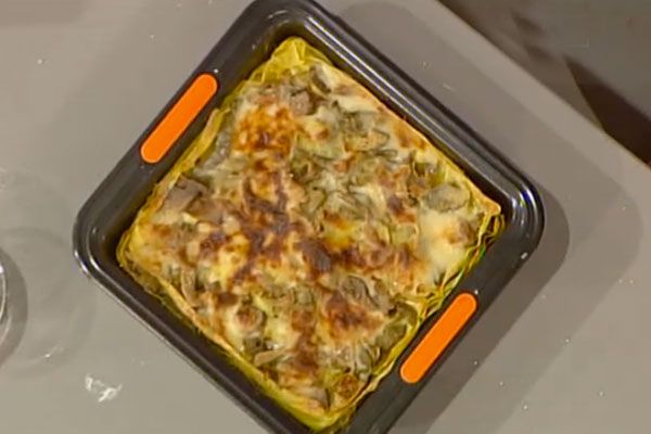 Lasagne con porchetta e carciofi - Anna Moroni