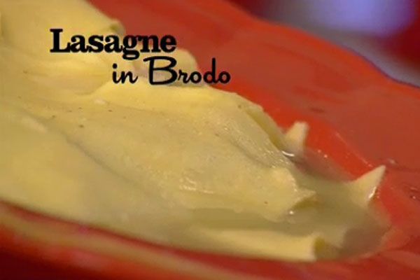 Lasagne in brodo - I menù di Benedetta