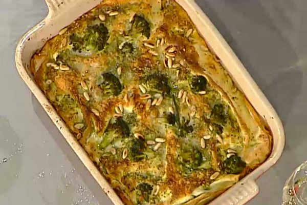 Lasagne al pesto con verdure - Anna Moroni