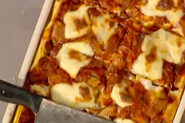 Lasagne al sugo di funghi - Anna Moroni