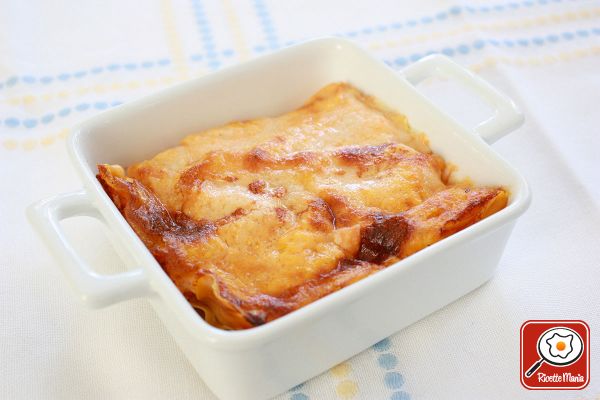 Lasagne di zucca e gorgonzola