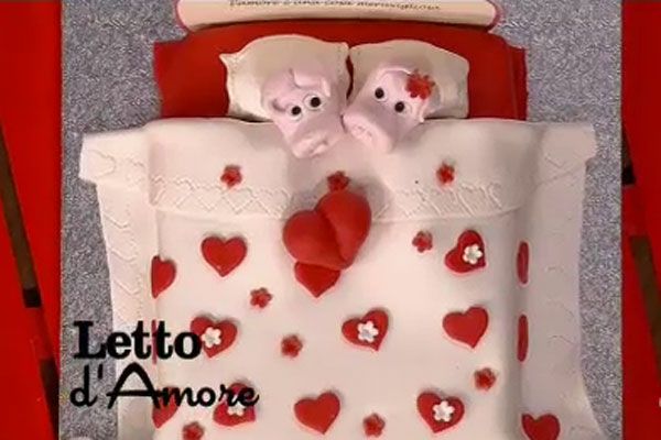 Torta letto d'amore - I men di Benedetta