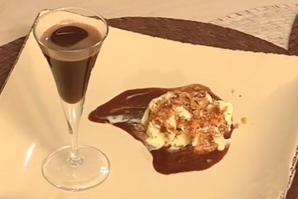 Liquore al cioccolato - cotto e mangiato