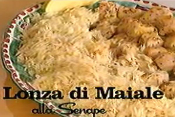 Lonza di maiale alla senape con riso pilaf - I menu di Benedetta