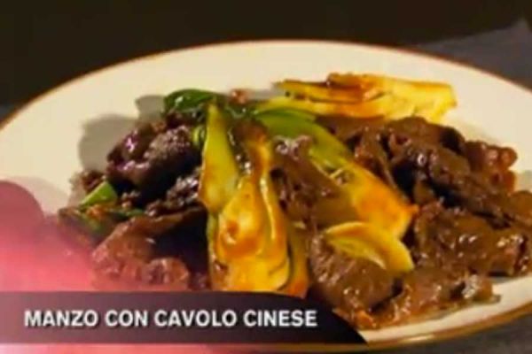 Manzo con cavolo cinese - Cucina con Buddy