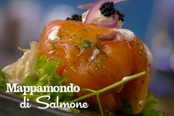 Mappamondo di salmone - I menù di Benedetta