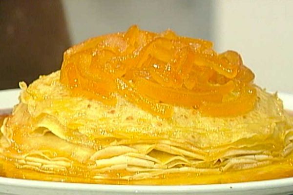 Millefoglie di crespelle agli agrumi - Anna Moroni