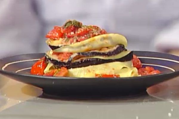 Millefoglie di melanzane