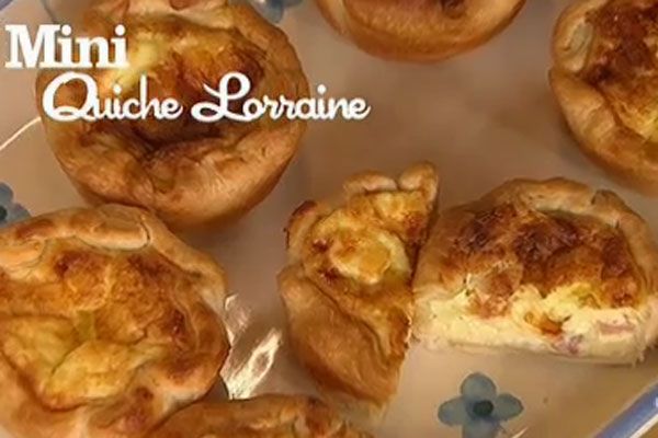 Mini quiche lorraine - i men di Benedetta