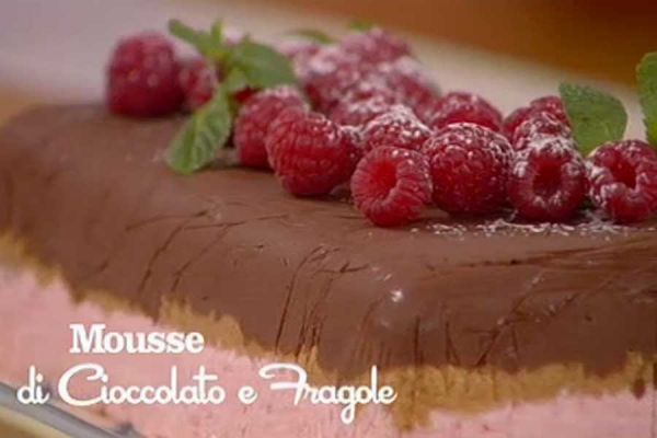 Mousse di cioccolato e fragole - I men di Benedetta