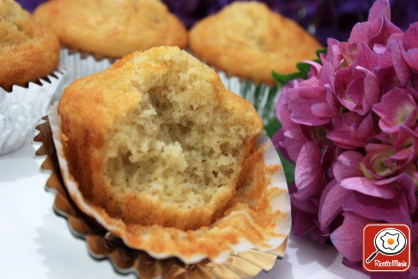 Muffin di banane e cocco