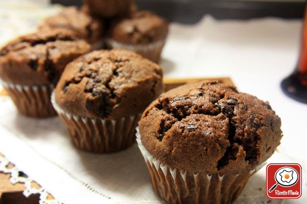 Muffin al doppio cioccolato