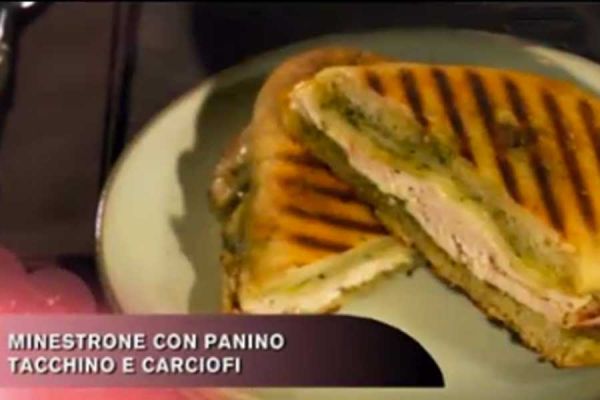 Panino tacchino e carciofi - Cucina con Buddy