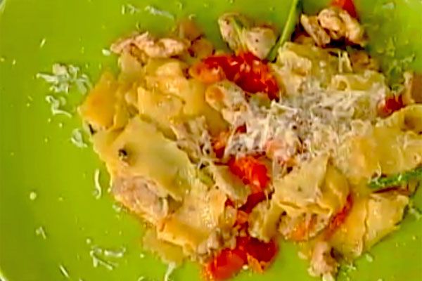 Pappardelle con la faraona - Anna Moroni