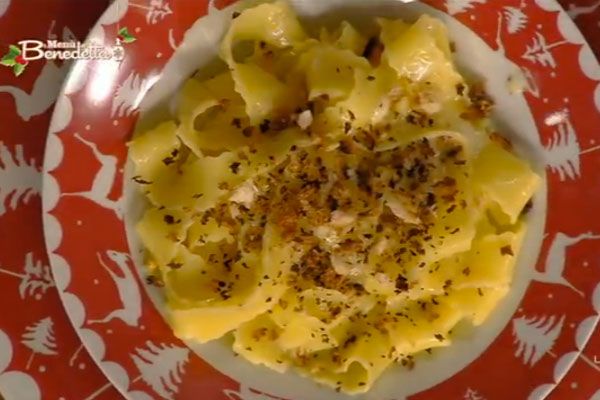 Pappardelle ricce con gremolata - I men di Benedetta