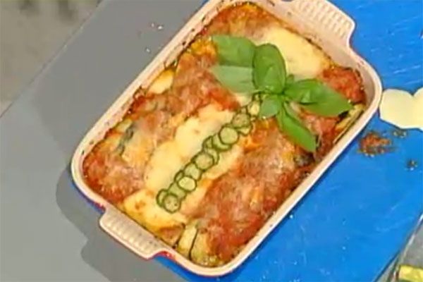 Parmigiana leggera zucchine - Antonella Clerici