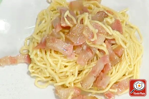 Ricetta Spaghetti alla gricia Spaghetti alla gricia