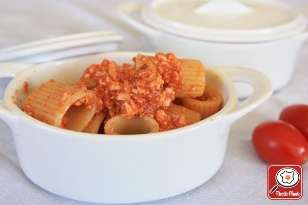 Ricetta Pasta al ragù di polpo Pasta al ragù di polpo