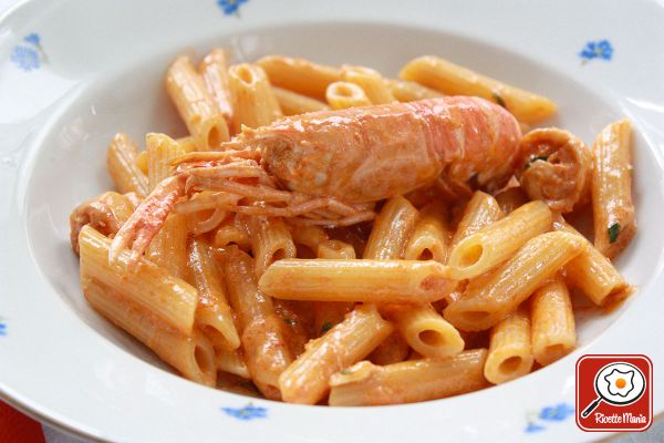 Pasta con gli scampi